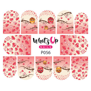 Whats Up Nails Слайдер-дизайн Whats Up Nails P056 Owl Always Love You