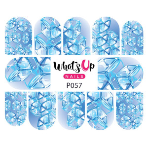 Whats Up Nails Слайдер-дизайн Whats Up Nails P057 Cube Appeal