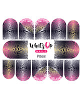 Whats Up Nails P068 Wrought Iron Roses