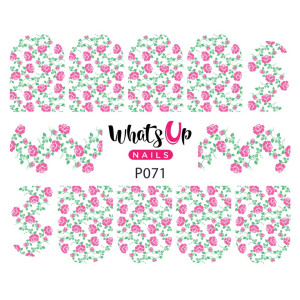 Whats Up Nails Слайдер-дизайн Whats Up Nails P071 Dainty Blooms