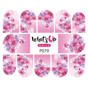 Whats Up Nails Слайдер-дизайн Whats Up Nails P079 Girly Petals
