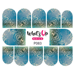 Whats Up Nails Слайдер-дизайн Whats Up Nails P083 Swirl Sensation