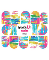 Whats Up Nails P091 Abstract Mind
