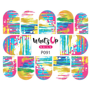 Whats Up Nails Слайдер-дизайн Whats Up Nails P091 Abstract Mind