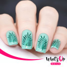 Трафарет для ногтей Whats Up Nails Трафарет Пальмовый лист