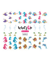 Whats Up Nails S002 Ocean Bottom